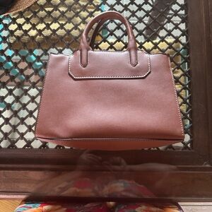 London Fog Chestnut Brown Satchel Handbag